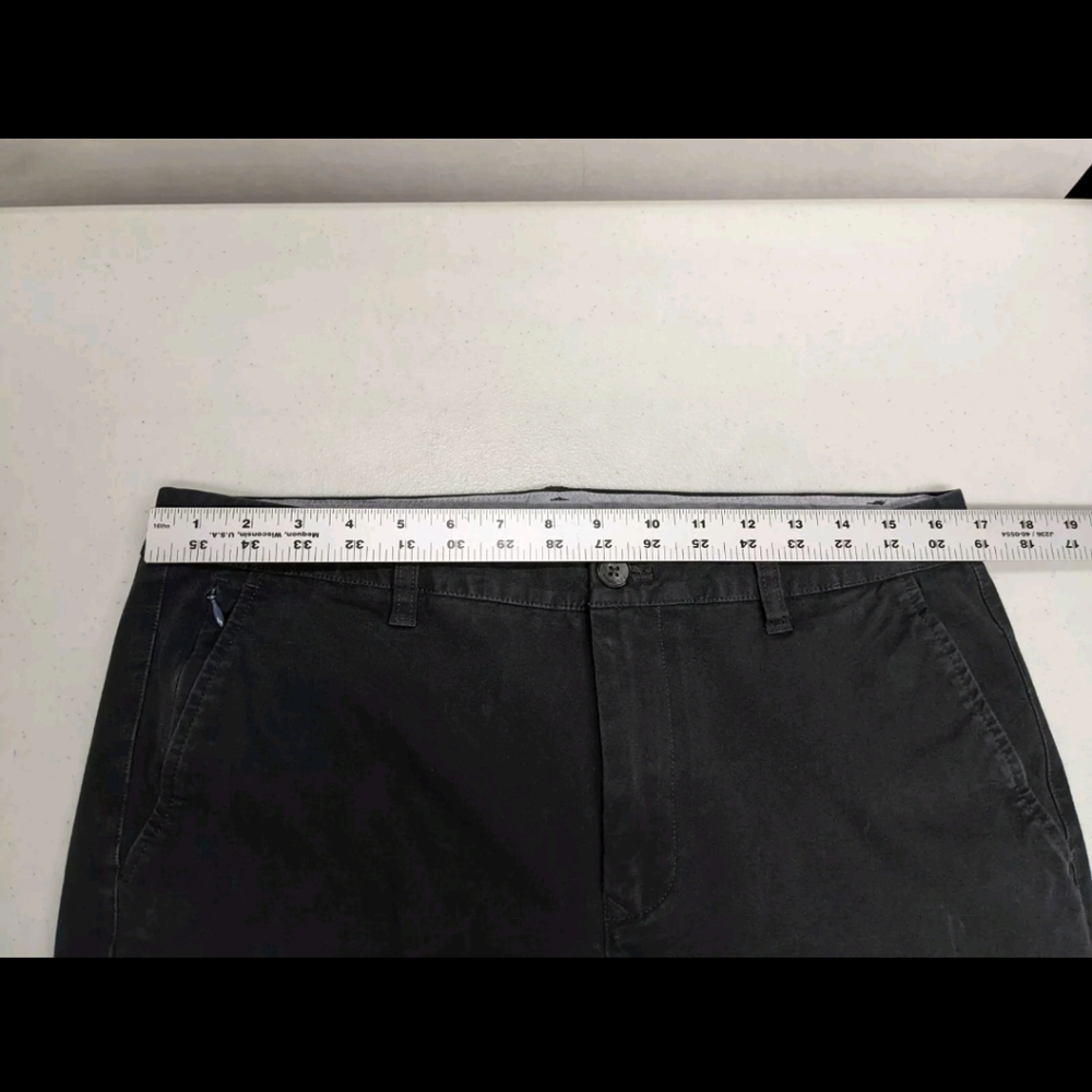 Bonobos Slim Straight Leg Pants 33x32 Gray Weekend Casual Chino - Picture 11 of 11
